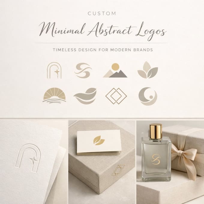 do minimalist modern abstract logo design