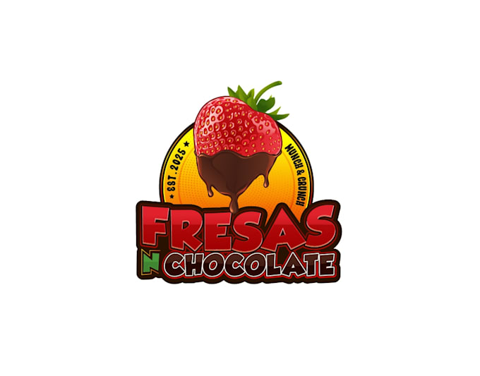 create professional and specially strawberry  logo design