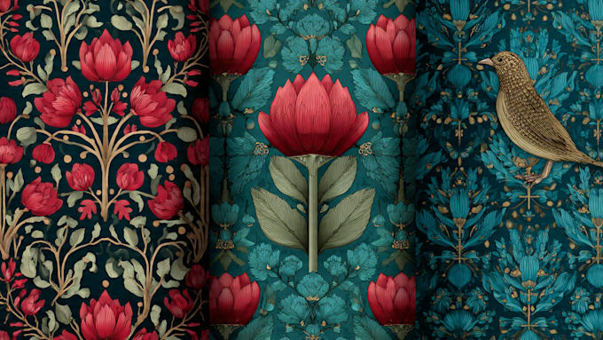 design seamless pattern textile prints pattern design