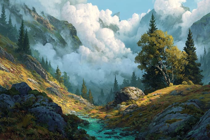 illustration and concept art