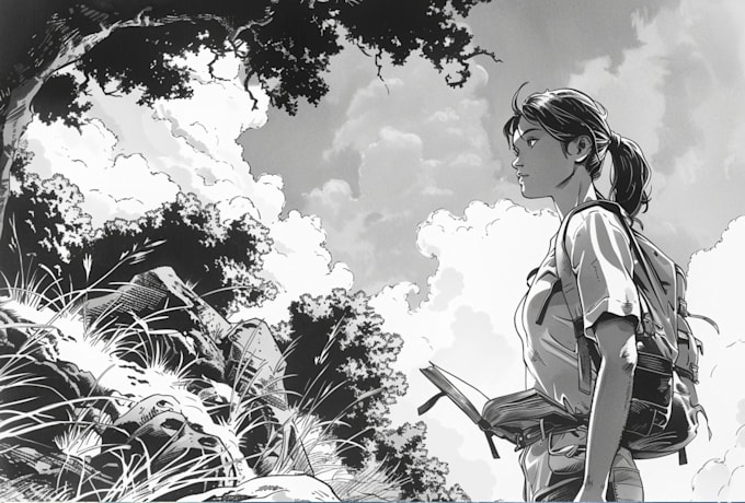create comic book, illustrations any style