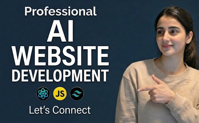 do ai website development,ai chatbot,full stack react developer