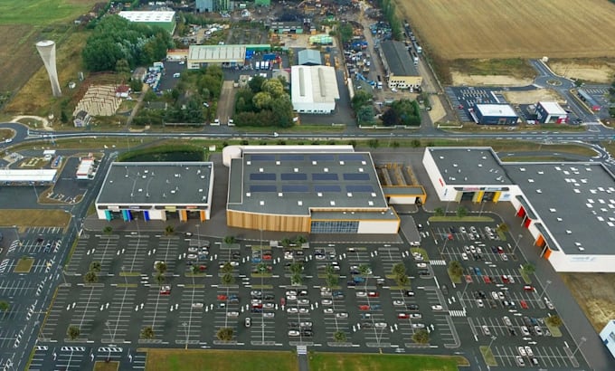 redesign 3d shopping center,commercial complex,cgi retail parks,warehouse render