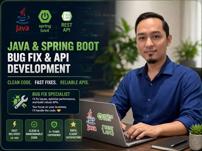 develop rest API using java spring boot