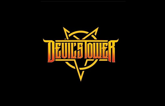 make a creative devil tower game logo that stands out