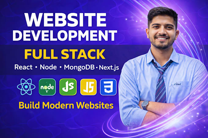 design and develop a custom website full stack developer