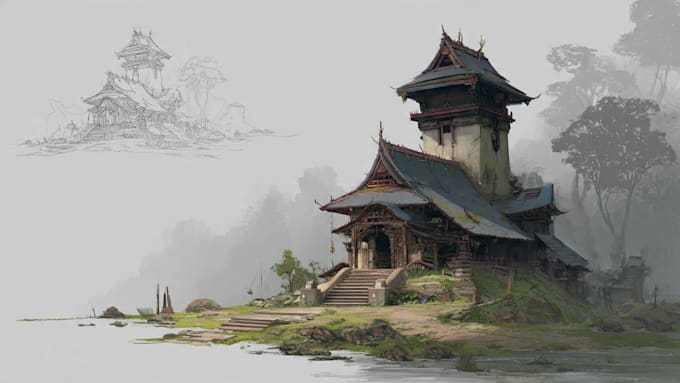 create concept art and steam capsule art