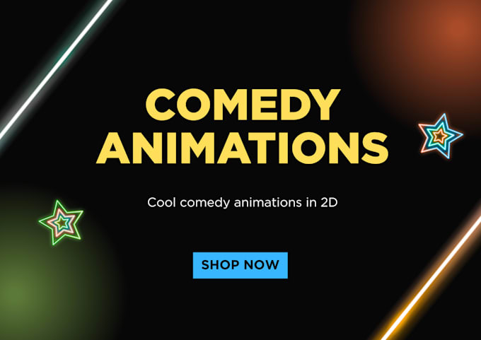 make a comedy 2d animation
