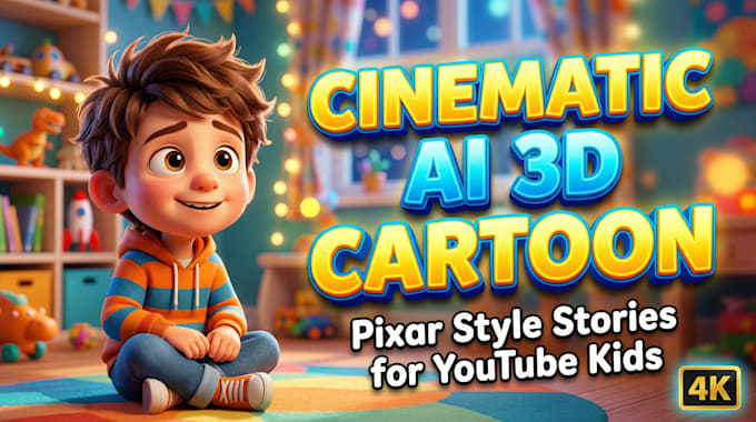 create cinematic 3d ai cartoon animation