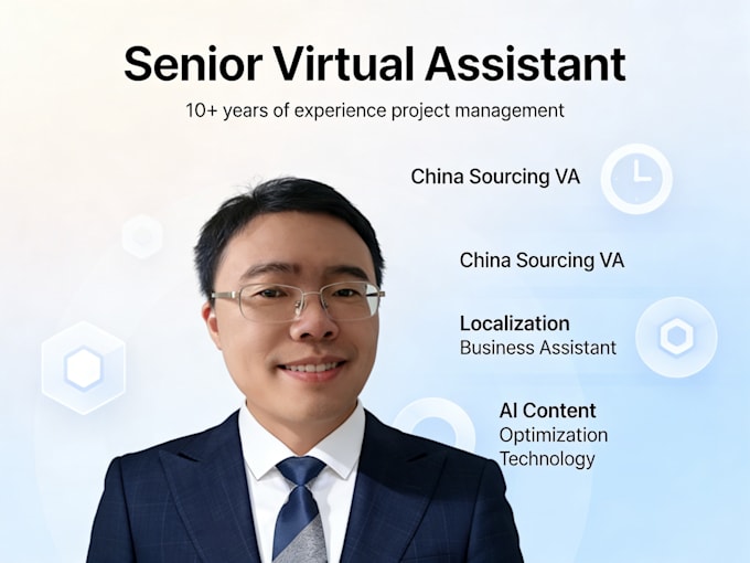 be your executive virtual assistant in china
