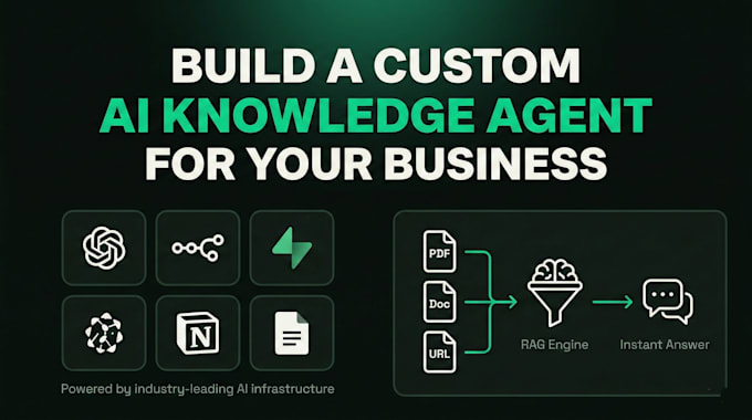 build a custom ai agent with rag knowledge base for your business