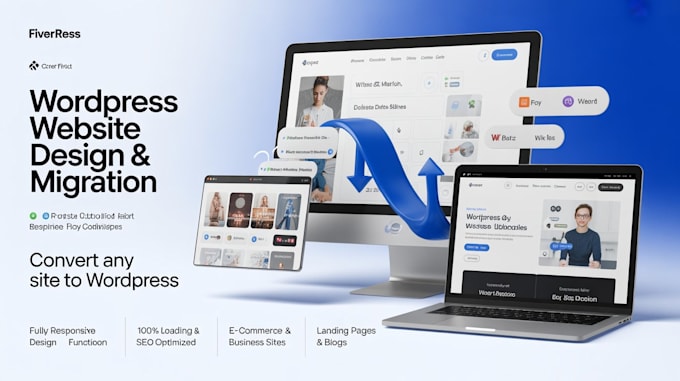 convert or clone figma design to wordpress, lovable, wix, squarespace, webflow