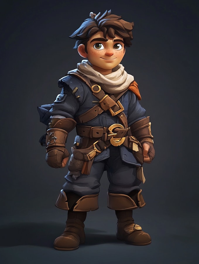 draw 2d game character or 2d game character