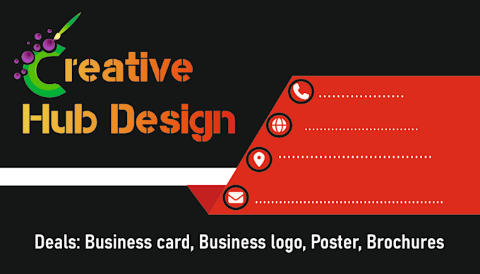 do graphic design, business card, posters