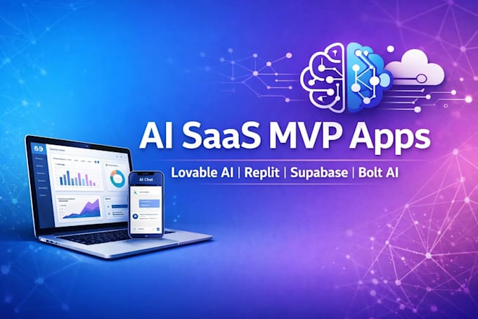 Build ai saas mvp apps ios and android using lovable ai, supabase ...