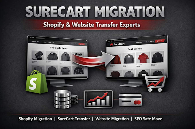 migrate samcart shift4shop to surecart website with full subscription import