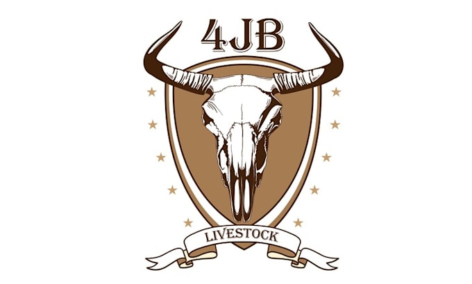 create an aggressive super logo for a rough stock