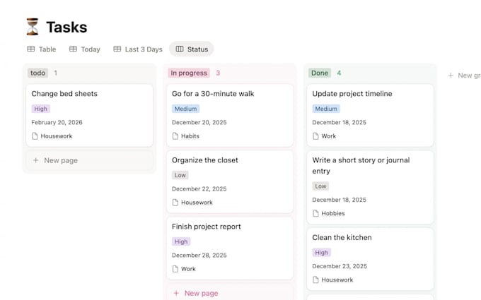 create a custom notion planner for productivity and life