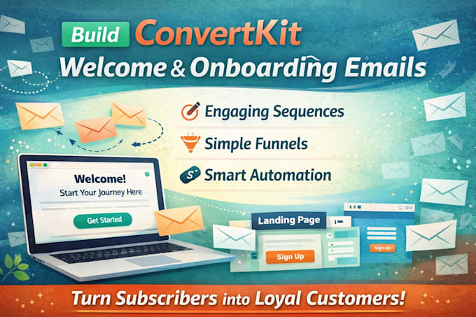 build convertkit welcome email sequence that engages new subscribers