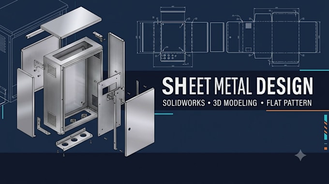 design electrical panels and sheet metal enclosures in solidworks