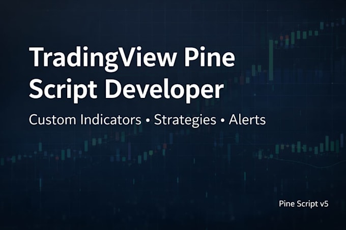 Crea indicatore o strategia pine script personalizzata per tradingview