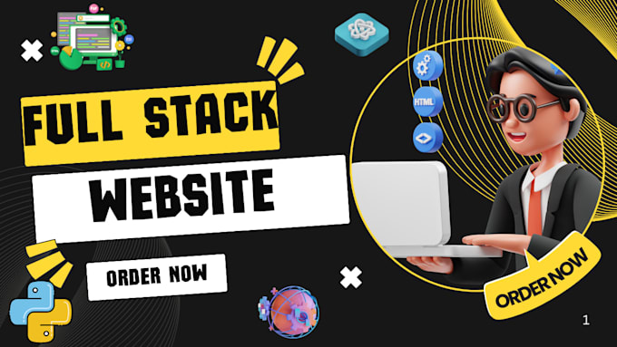 Build website development as full stack web developer, responsive ...