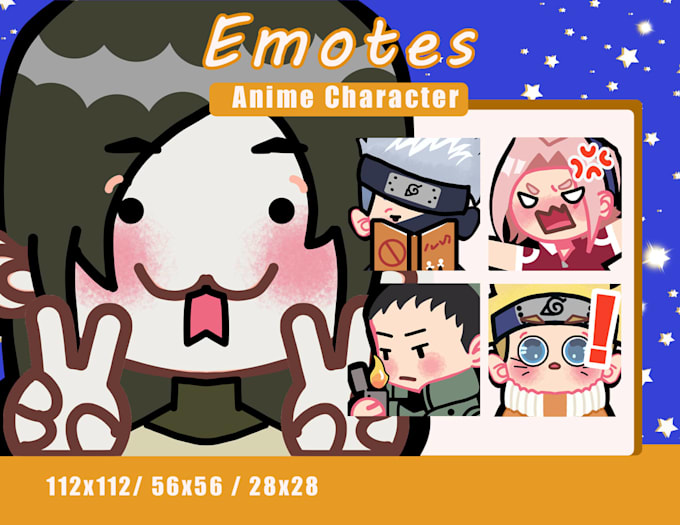 create animated custom twitch emotes
