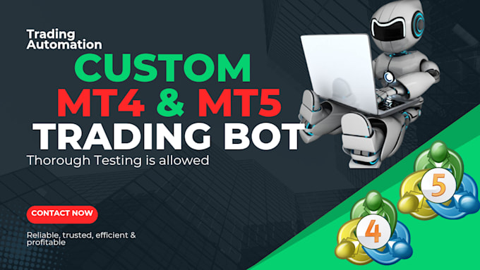 deliver forex trading bot, mt4, mt5 scalping