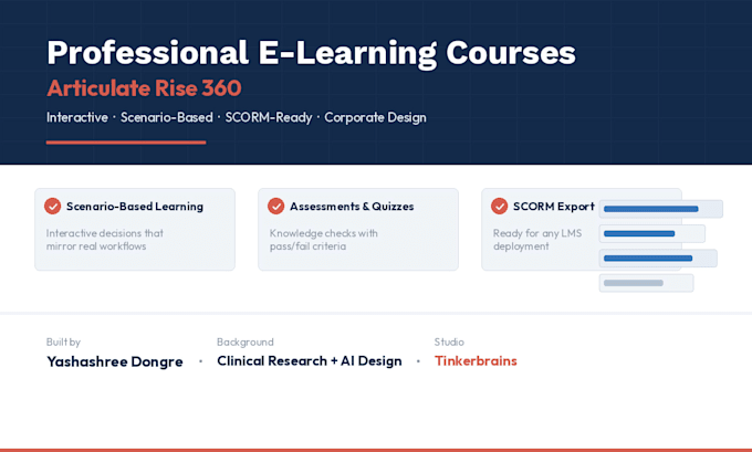 build articulate rise 360 courses with scorm export