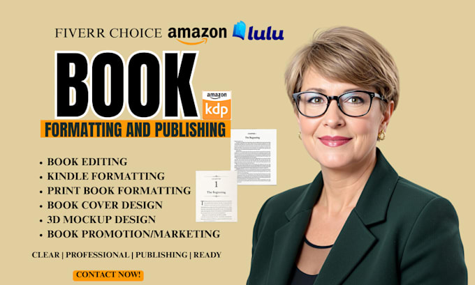 amazon KDP book formatting, paperback and ebook, amazon  KDP book publishing