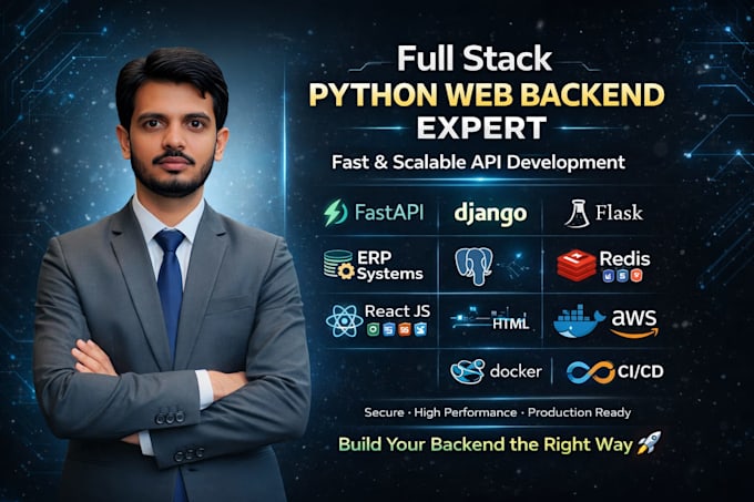 build scalable full stack solution with django, fastapi, react js