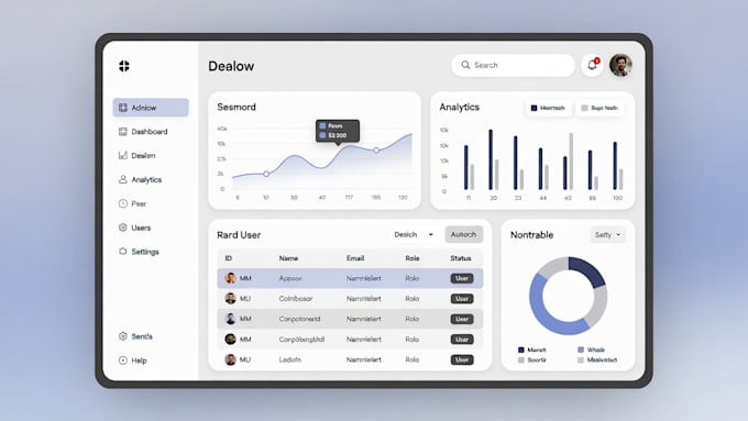 build a modern vue js admin dashboard with laravel API integration