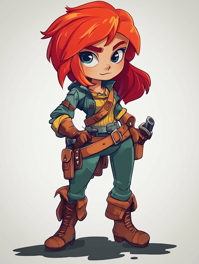 unique 2d game characters