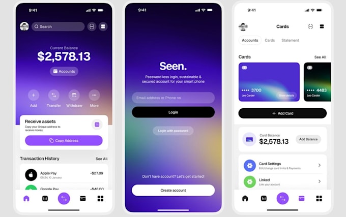 develop international cross border money transfer mobile app, web, nfc payment