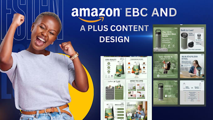 design premium amazon ebc amazon plus content amazon listing and ebc
