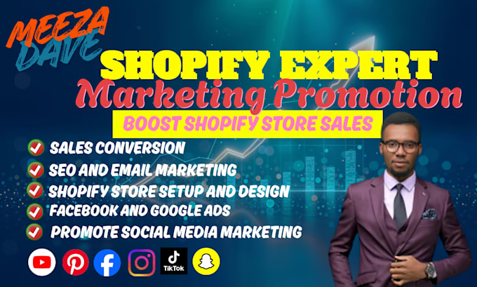 boost shopify sales facebook ads google ads complete shopify ecommerce marketing