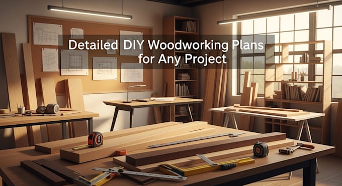 provide detailed DIY woodworking plans for any available project