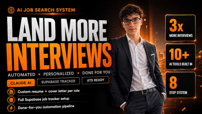build an ai powered job search system for interview ready applications