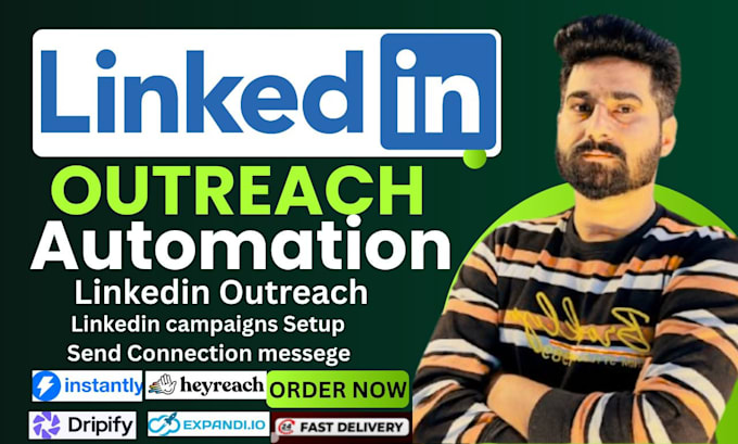 linkedin outreach campaigns with expandi and dripify or heyreach