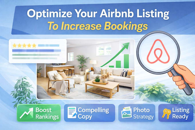 optimize your airbnb listing to increase bookings