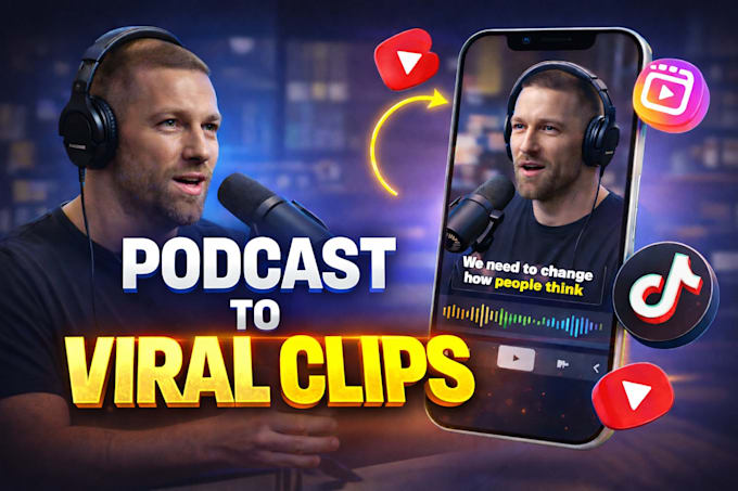 turn your podcast into short viral clips