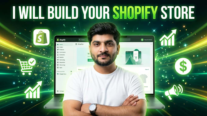 develop shopify store or dropshipping ecommerce store