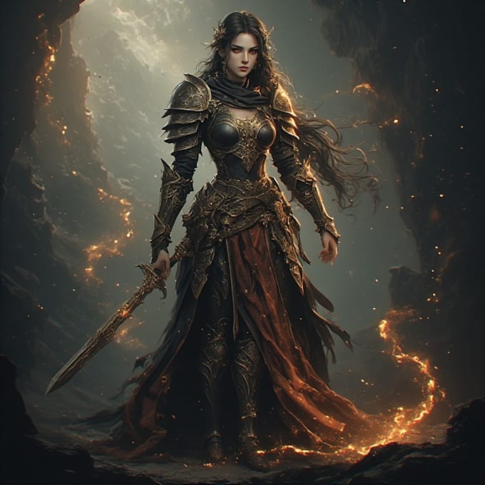 fantasy character art and fantasy character