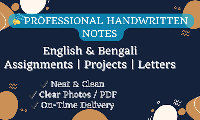 write neat and aesthetic handwritten notes