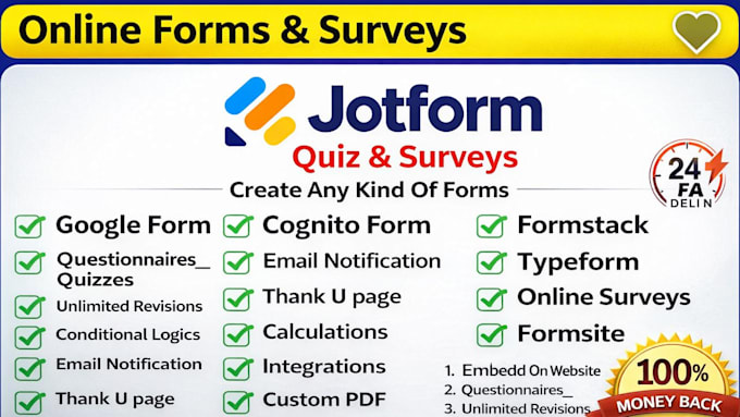 create outgrow forms surveys questionnaire assessment in jotform qualtrics