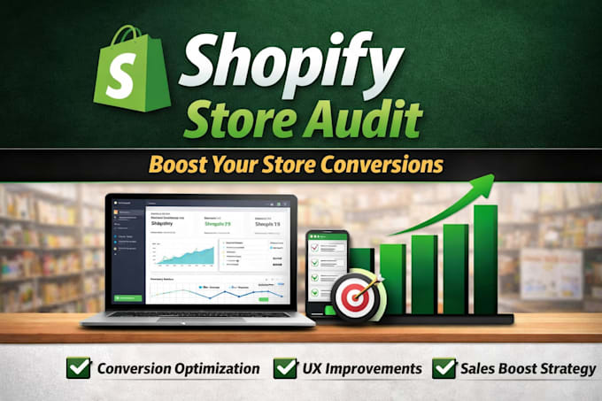 do shopify store conversion audit to boost sales and improve user experience