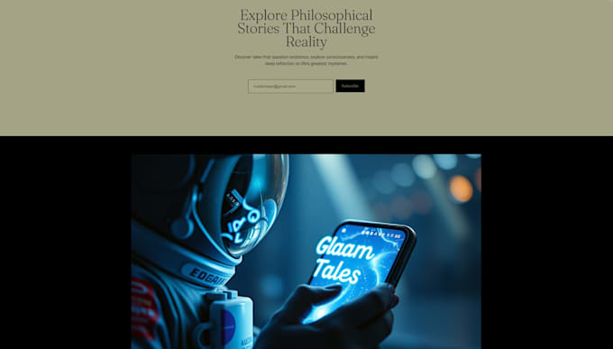 build a simple, professional website