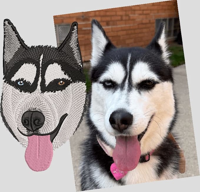 do professional pets embroidery digitizing within 1 hour