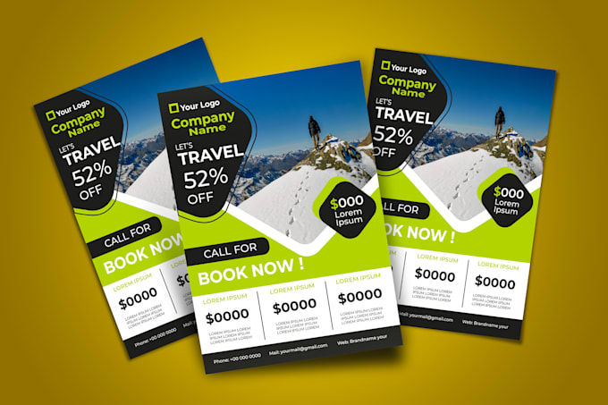 customize a professional flyer design for your business