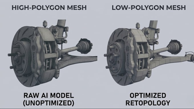be your retopology expert for ai generated and 3d scan models